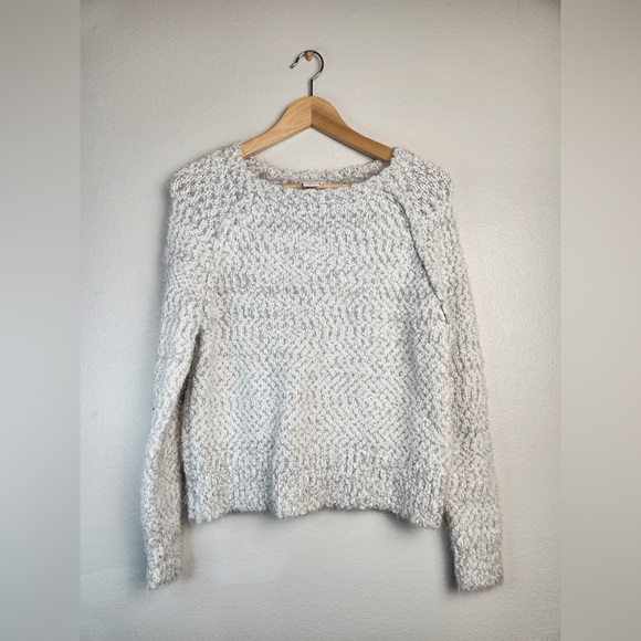 Yet Again Sweaters - Yet Again Women's White Sweater